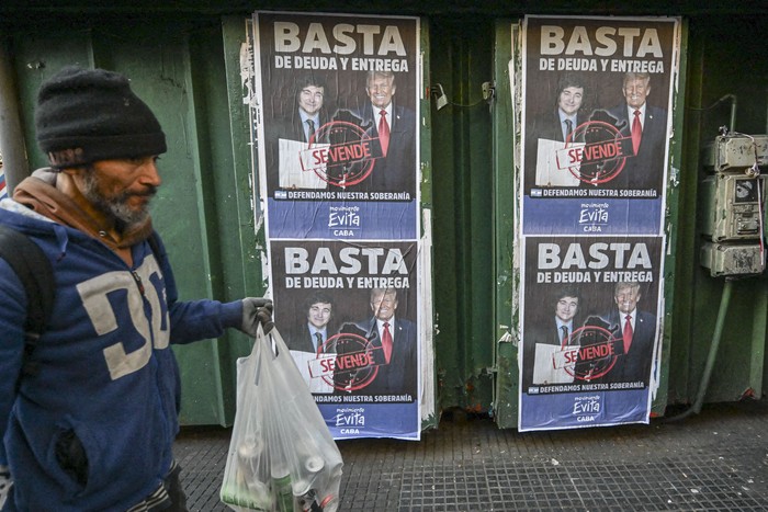 Buenos Aires, el 1° de octubre de 2025. · Foto: Luis Robayo, AFP Buenos Aires, el 1° de octubre de 2025. · Foto: Luis Robayo, AFP
