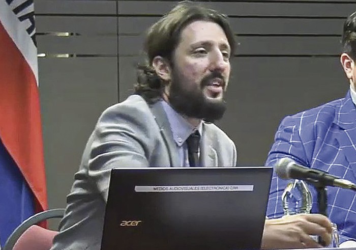 Pablo Laurta. Foto: Parlamento Pablo Laurta. Foto: Parlamento