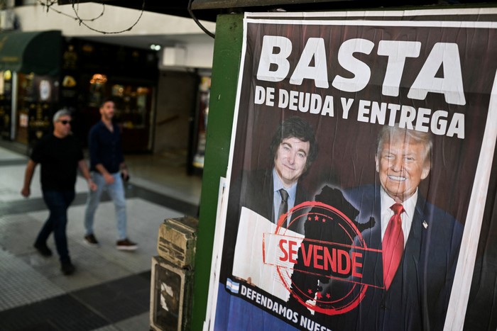 Buenos Aires, el 10 de octubre. · Foto: AFP Buenos Aires, el 10 de octubre. · Foto: AFP