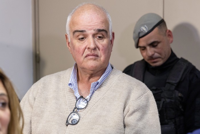 Gustavo Penadés, durante una audiencia en el juzgado de la calle Juan Carlos Gómez, en Montevideo (archivo, junio de 2025). · Foto: Rodrigo Viera Amaral Gustavo Penadés, durante una audiencia en el juzgado de la calle Juan Carlos Gómez, en Montevideo (archivo, junio de 2025). · Foto: Rodrigo Viera Amaral