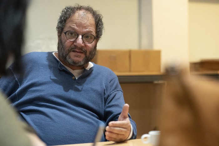 Ofer Cassif. · Foto: Alessandro Maradei Ofer Cassif. · Foto: Alessandro Maradei