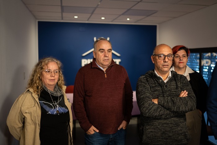 Alejandra Pereira, Joselo López, Marcelo Abdala y Carolina Spilman (archivo, junio de 2025). · Foto: Mara Quintero Alejandra Pereira, Joselo López, Marcelo Abdala y Carolina Spilman (archivo, junio de 2025). · Foto: Mara Quintero