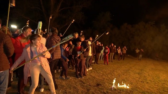 Fiesta de las Antorchas (archivo, 2022). Foto: Presidencia. Fiesta de las Antorchas (archivo, 2022). Foto: Presidencia.