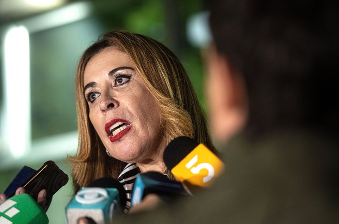 La fiscal Sandra Fleitas. · Foto: Mara Quintero